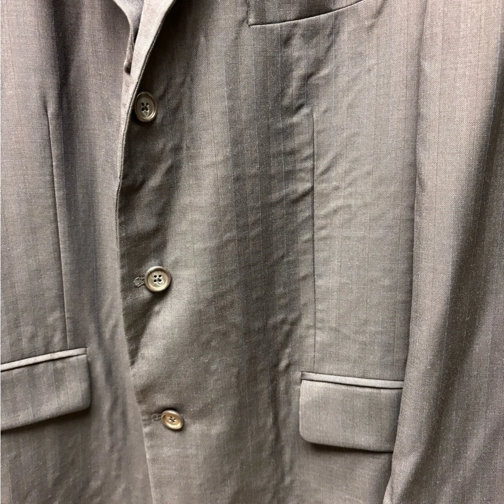 Pronto Uomo Men’s Suit Jacket — Dark Blue (44R)
